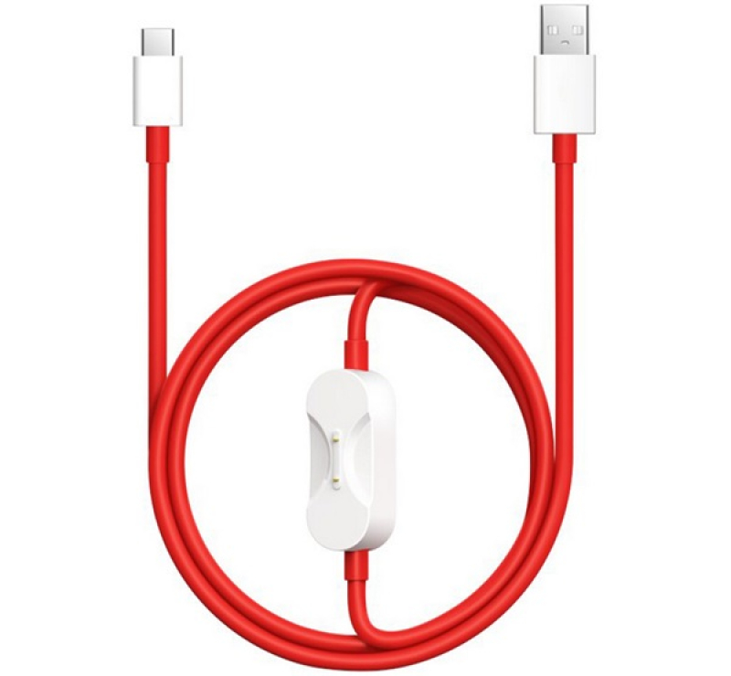 OnePlus SUPERVOOC adatkábel 2in1 (USB - Type-C, 67W, 8A, gyorstöltő, törésgátló, OnePlus Watch töltő