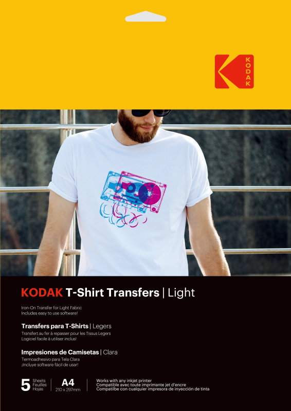 Kodak pólóra vasalható hőtranszfer fotópapír (KO-3510560)