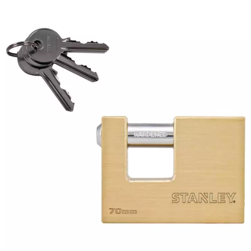 Stanley S742-026 négyszögletes tömör rézlakat, 70mm