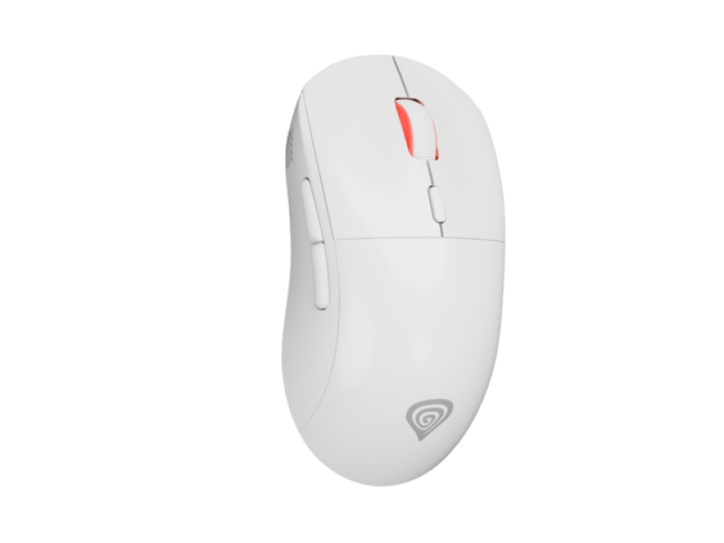 Genesis Zircon XIII Custom vezeték nélküli Gaming egér. fehér (NMG-2090)