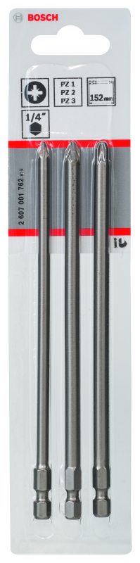Bosch 3 részes bitkészlet Extra kemény (2607001762)
