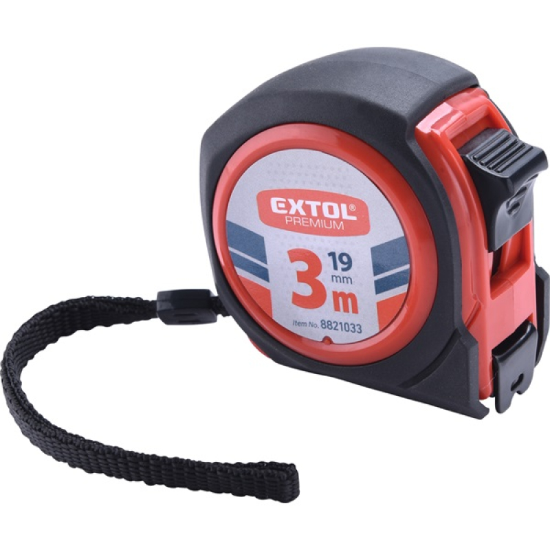 Extol Prémium mérőszalag 1 stoppos, 3mx19mm (8821033)