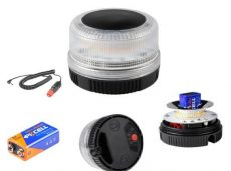 Ledes tetővillogó, akkus és szivargyújtós FL-WL845WB (wl845)