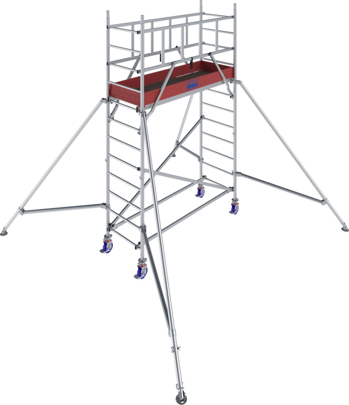Krause Monto ProTec 1000 System alumínium gurulóállvány, 4,2 m (949530)
