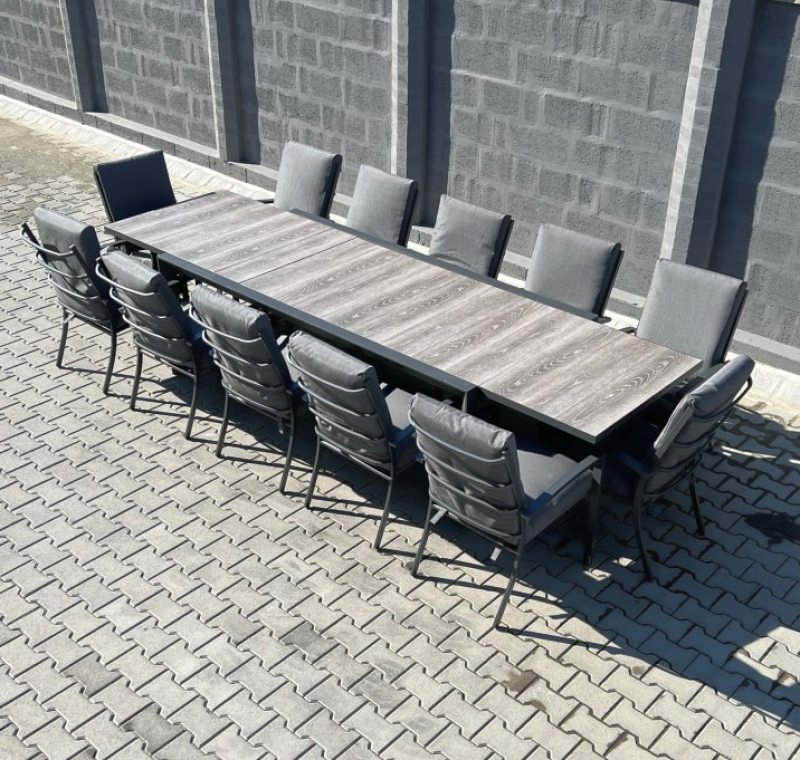 Mumbai bővíthető kerti étkezőgarnitúra 13 részes (60706,5807)