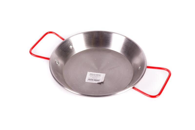 Garcima 20 cm-es polírozott paella serpenyő, szeletsütő