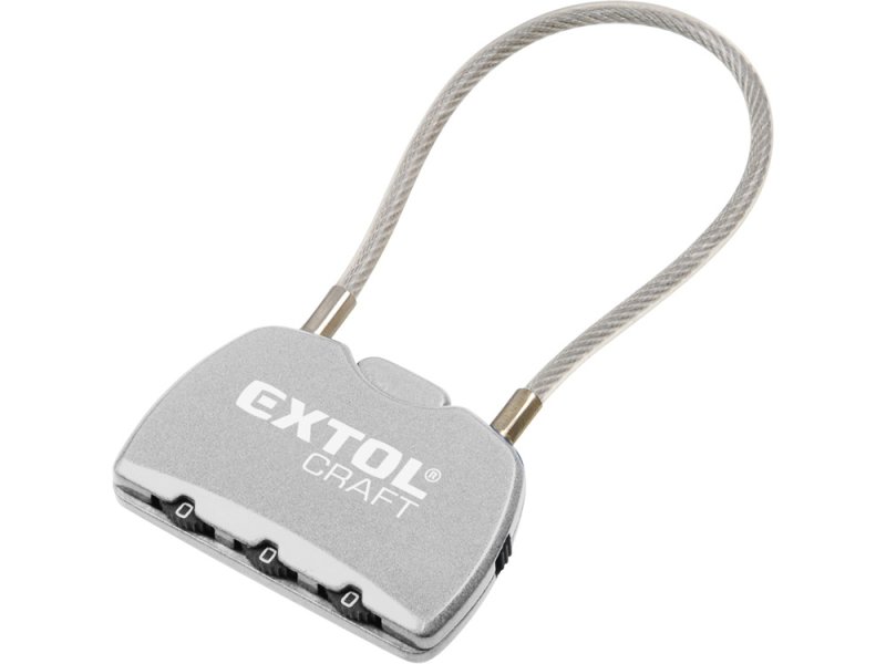 Extol bőröndlakat, számzáras (78115)