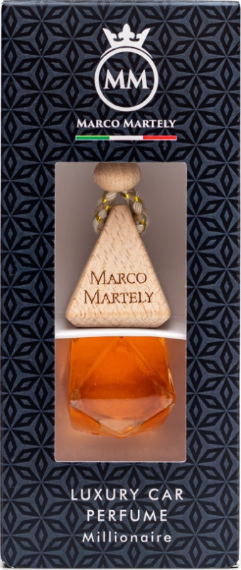 Marco Martely autóparfüm, Millionaire, 7ml, dobozban (MMF004)