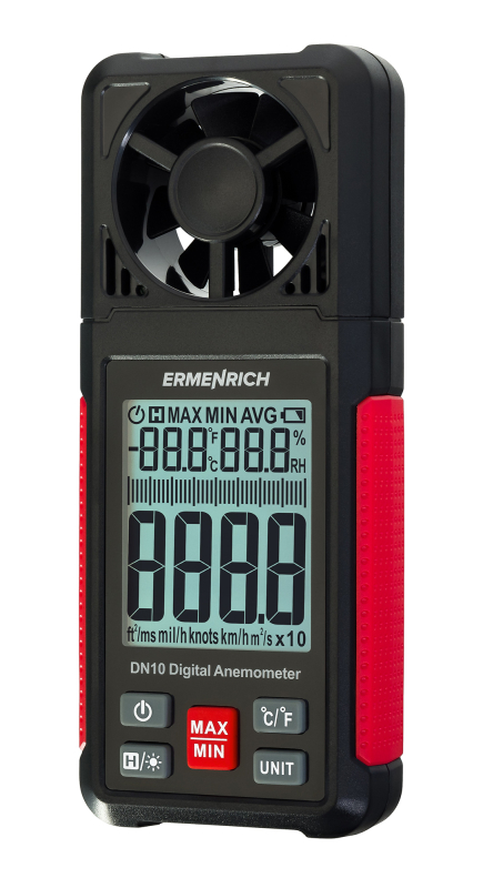 Ermenrich Seek DN10 digitális anemométer (82971)