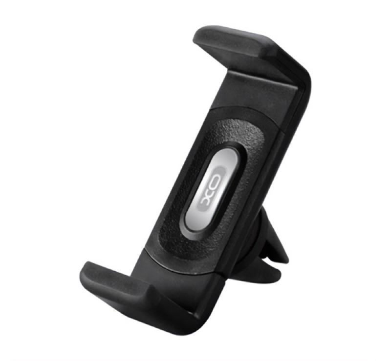 XO C8 autós tartó (szellőzőre, 360°, 60-85mm széles) FEKETE