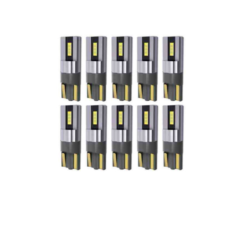Canbus LED 12-24V, 10db (T10-2SMD)