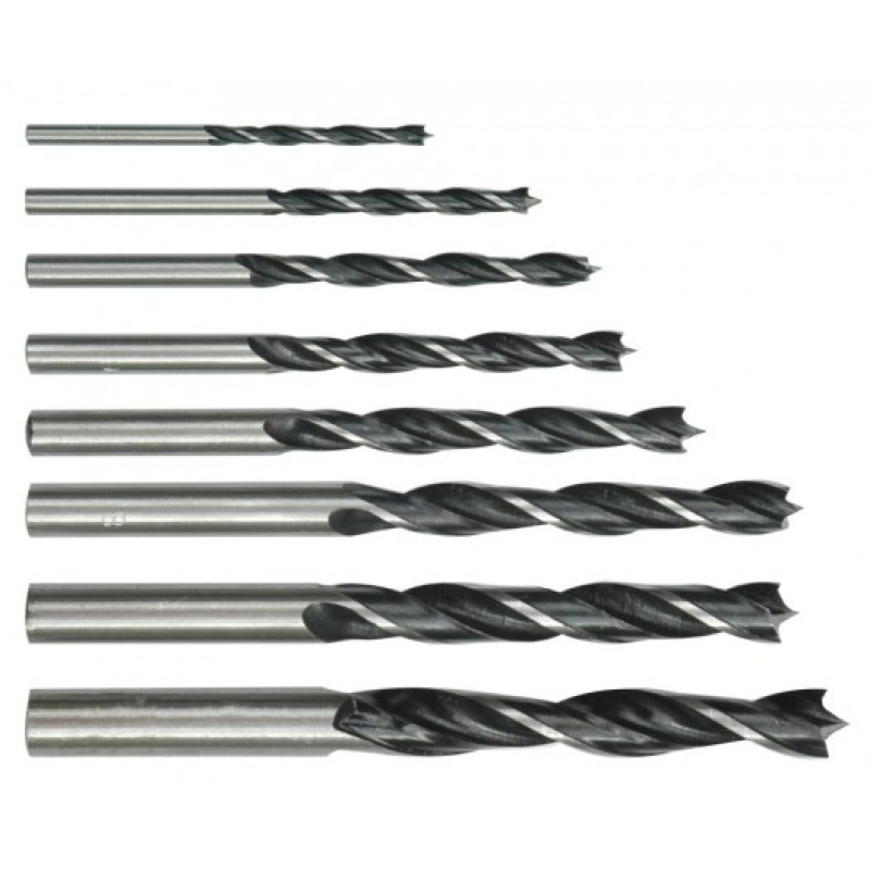 Vorel fafúró készlet 3-10, 8 részes (TOY-22380)