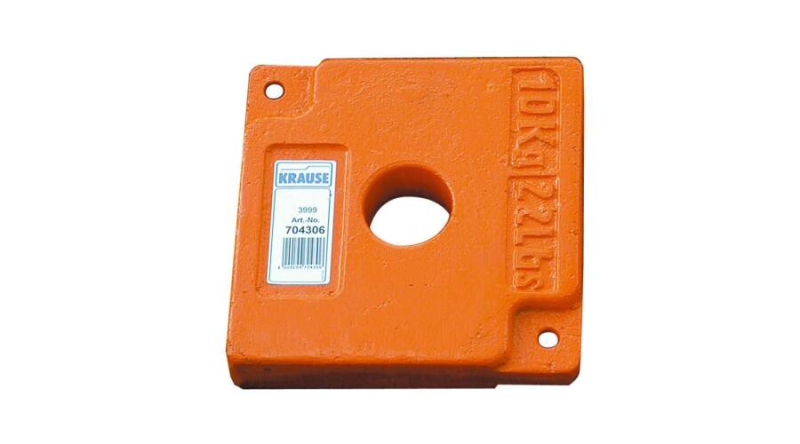Krause ballasztsúly 10 kg (704306)