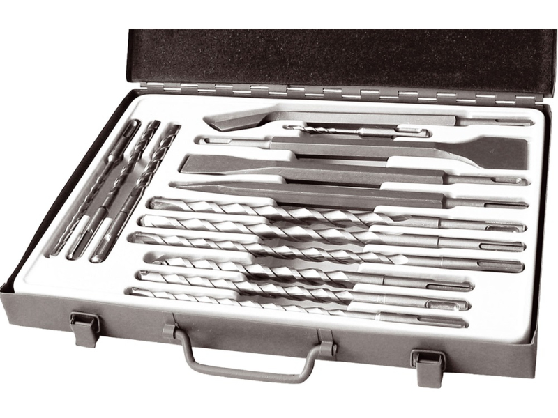 Extol Premium betonfúró és véső készlet, 14 db-os (23952)