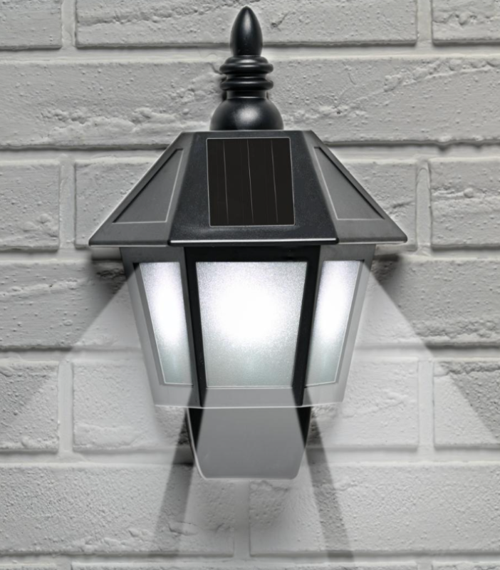 Grundig Solar fali lámpa 2in1 (hideg fehér és láng effekt) 19.5x10x27.5cm (SOL261416)