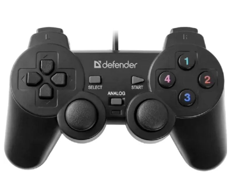 Defender Vezetékes gamepad OMEGA USB Xinput, 12 gomb, 2 joystick