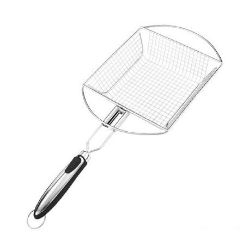 Landmann grill kosár zöldséghez, inox (13432)