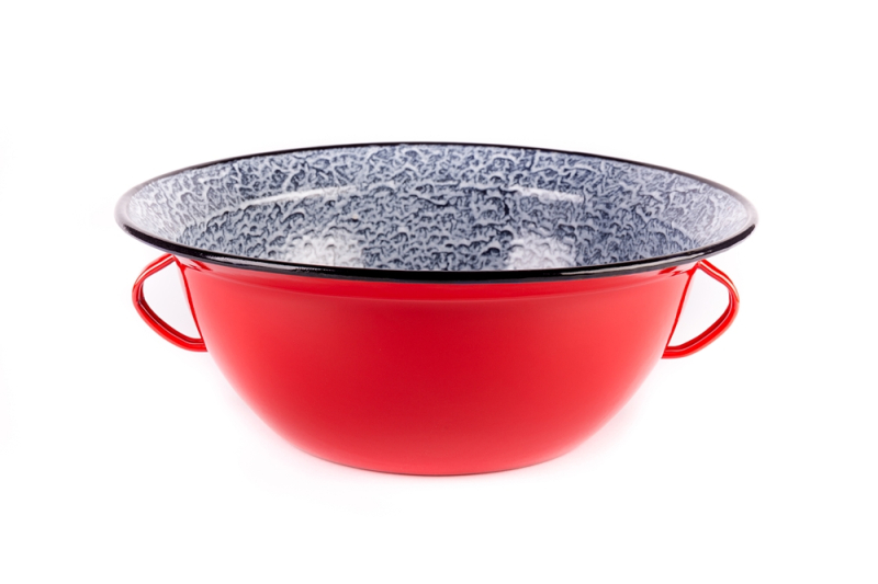 Bonyhádi zománcozott medence (vájling) 46 cm