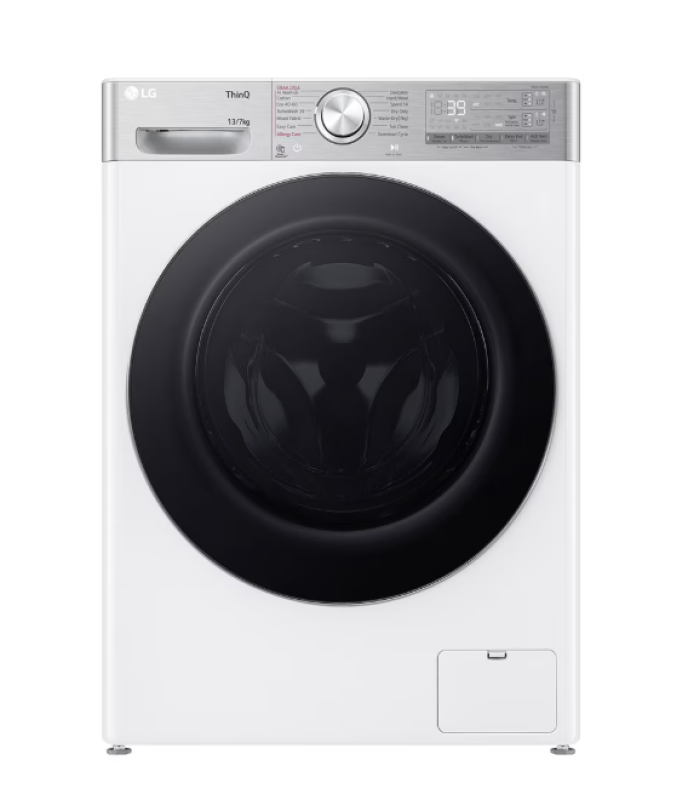 LG F4DR913P3WA gőz mosó-szárítógép, 13/7 kg