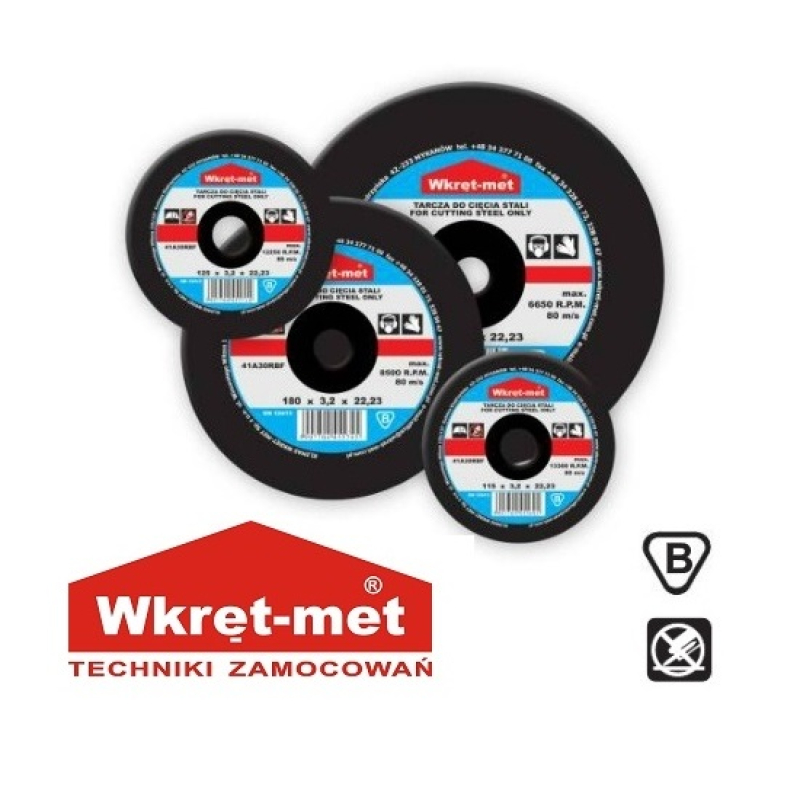 Wkret-met Vágókorong inox 115x1,0 Wkret-met (5205200)