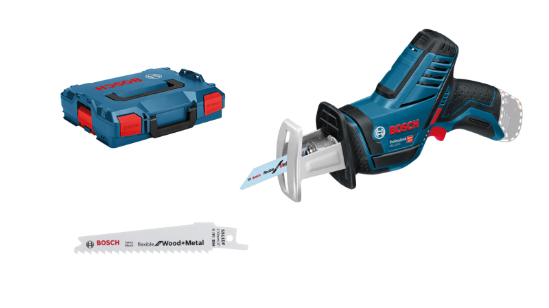 Bosch GSA 12V-14 akkus szablyafűrész L-BOXX 102 tárolóban (060164L905)