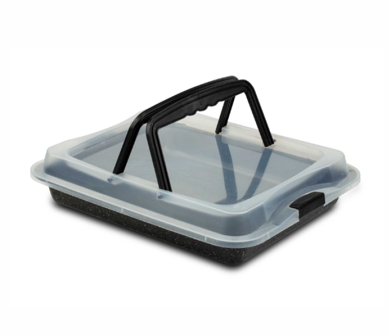 Nava Nature tapadásmentes sütőedény fedővel, 40cm (10-103-151)