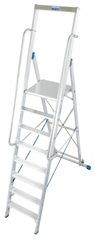 Krause Stabilo állólétra nagy dobogóval 1x8 (127785)