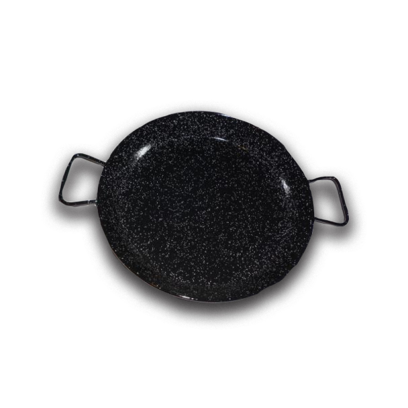 Garcima 26 cm-es zománcozott paella sütőtál, szeletsütő