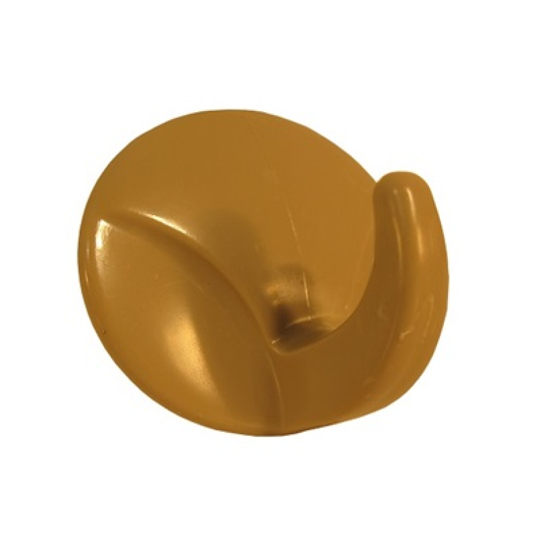 Fogas öntött műanyag ovális 25x32 mm beige (3515218)
