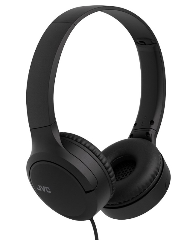 JVC HA-S33UC-B USB-C fejhallgató, fekete (15319)