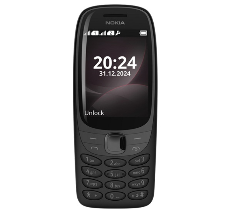 Nokia 6310 (2024) mobiltelefon (Dualsim) FEKETE