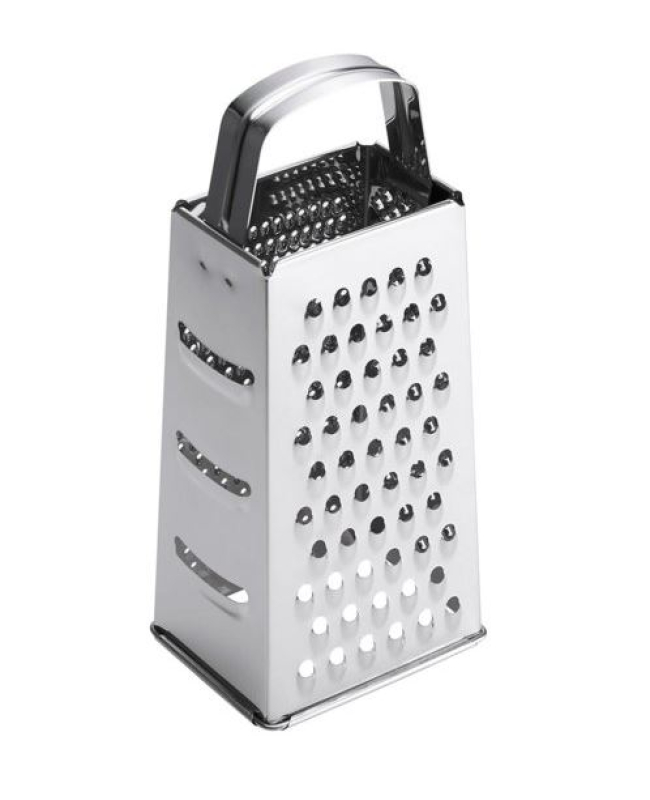 Fiskars Essential négyoldalú konyhai reszelő (200641)