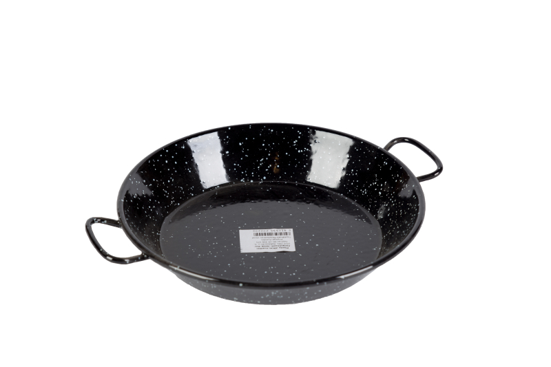 Garcima 20 cm-es zománcozott paella sütőtál, szeletsütő