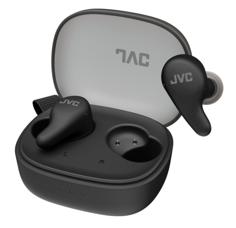 JVC HA-A23T-B True Wireless fülhallgató zajszűrős, oliva fekete (15322)