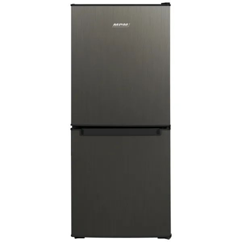 MPM kombinált hűtőszekrény 108L, sötét inox (MPM-108-KB-45)