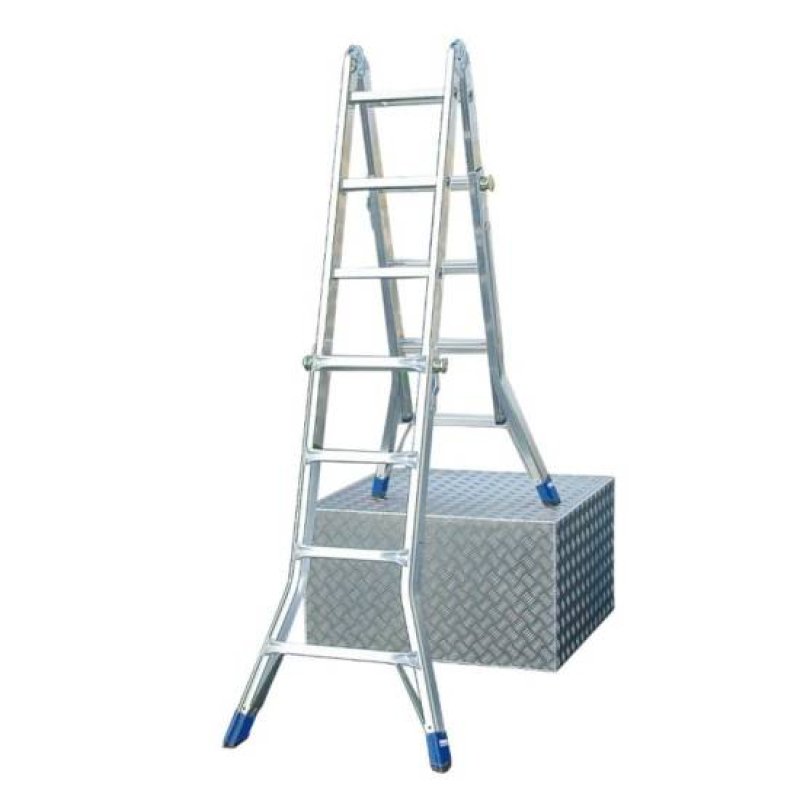 Krause Stabilo teleszkópos csuklós létra 4x5 (133984)