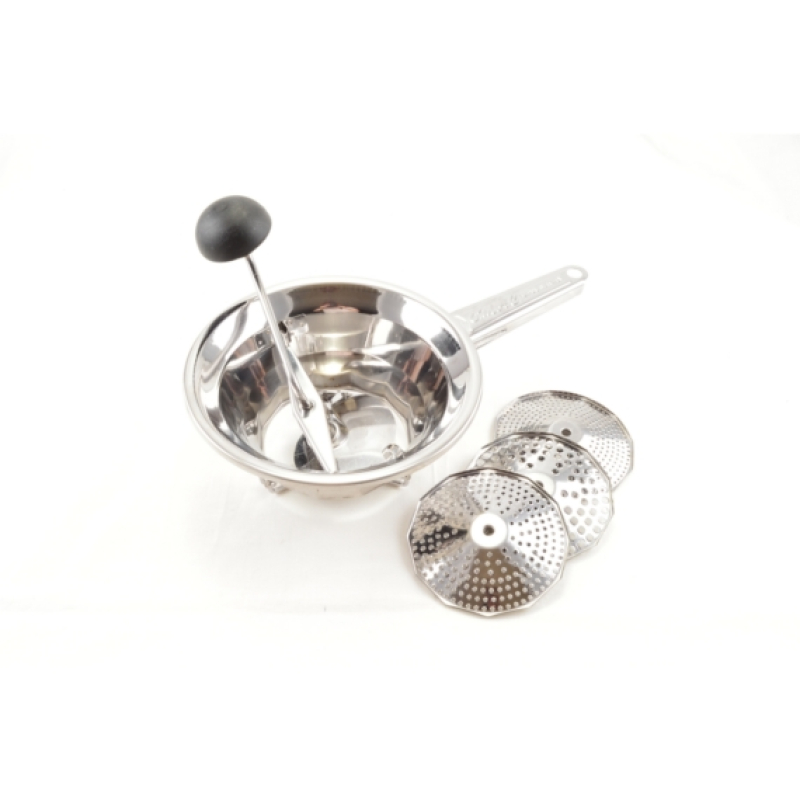 Hal- és paradicsompasszírozó 3 betétes, 20 cm (13246)