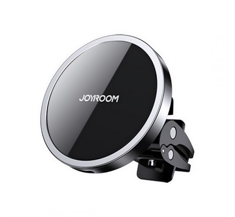 JOYROOM autós tartó (szellőzőre, 360°, 15W, wireless, MagSafe) FEKETE