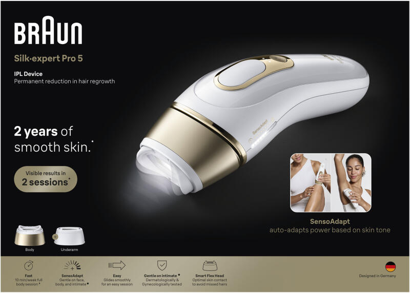 Braun Silk-Expert IPL PL5210 villanófényes szőrtelenítő (10AS500003)