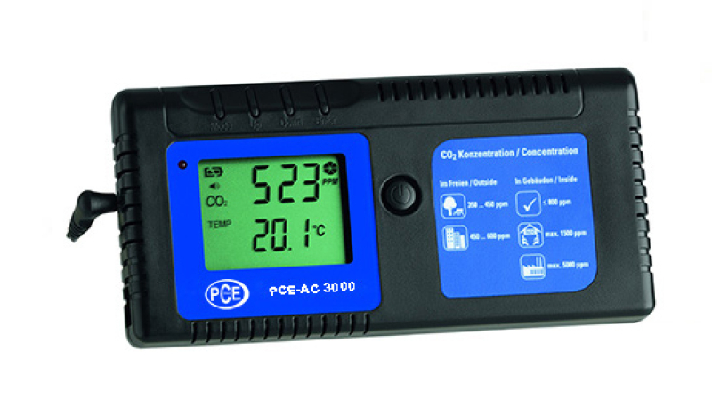 PCE-AC 3000 CO2 mérőkészülék