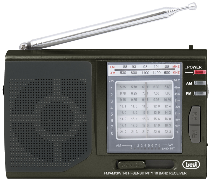 Trevi MB 728 hordozható rádió, fekete (11883)