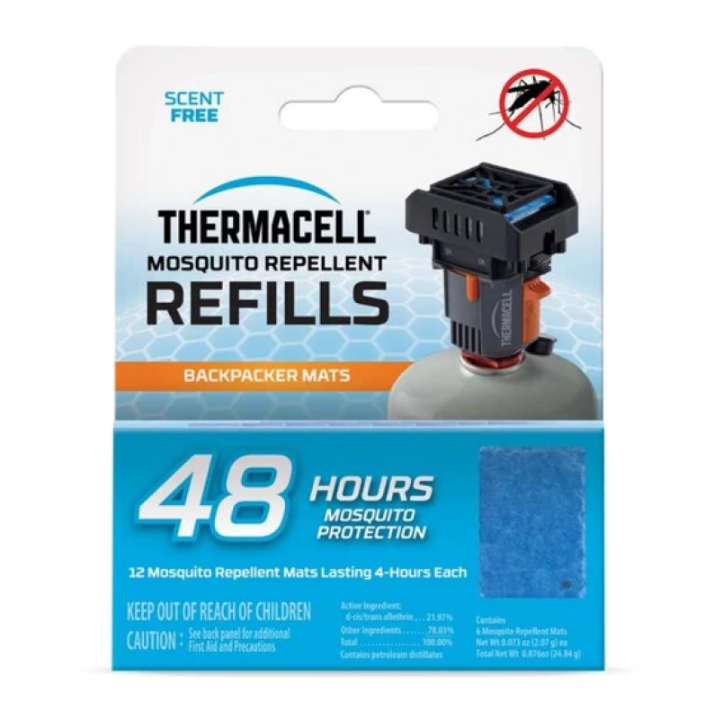 Thermacell 48 órás utántöltő, csak lapka gázpalack nélkül, 12db (M-48-RO - M-48 ROMANIA)