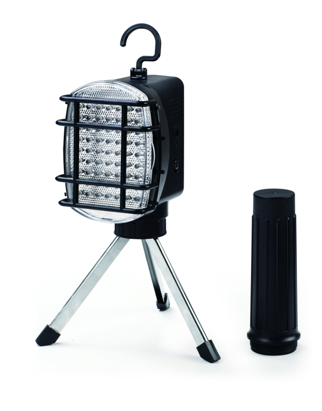 LED szerelőlámpa akkuval, állványosX