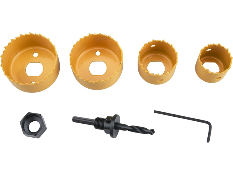 Extol Craft körkivágó készlet 4 db, 32-54mm (1808)