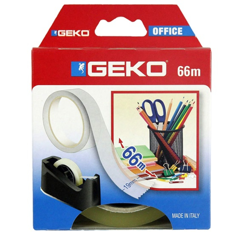 GEKO Ragasztószalag extra 19 mm x 66 m átlátszó (8912833)