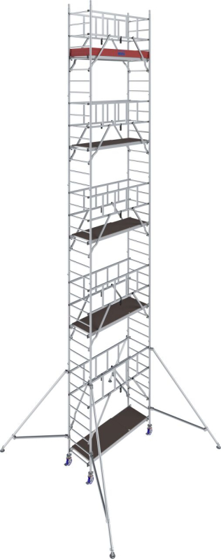 Krause Monto ProTec 1000 System alumínium gurulóállvány, 11,2 m (949677)