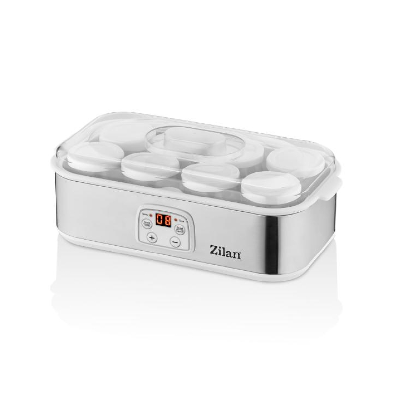 Zilan ZLN6104 joghurtkészítő, 25 W, 1,4 L, 8 db üvegedény