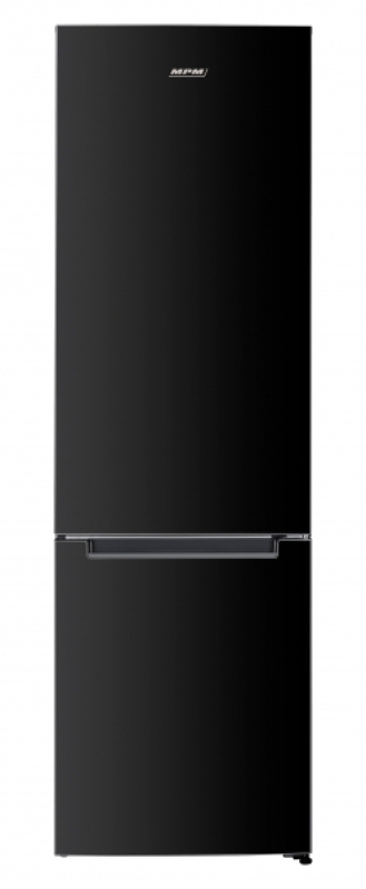 MPM kombinált hűtőszekrény 326L, fekete (MPM-348-FF-40)