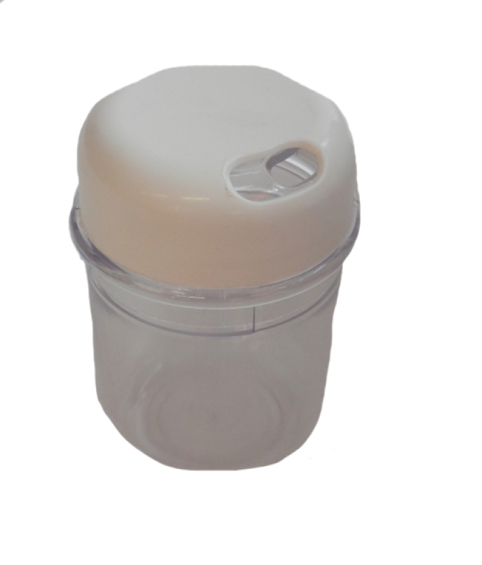 Fűszerszóró fehér műanyag (55)