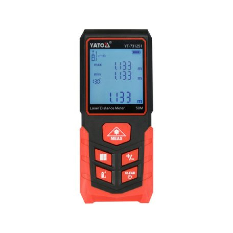 Yato lézeres távolságmérő 50m (YAT-731251)